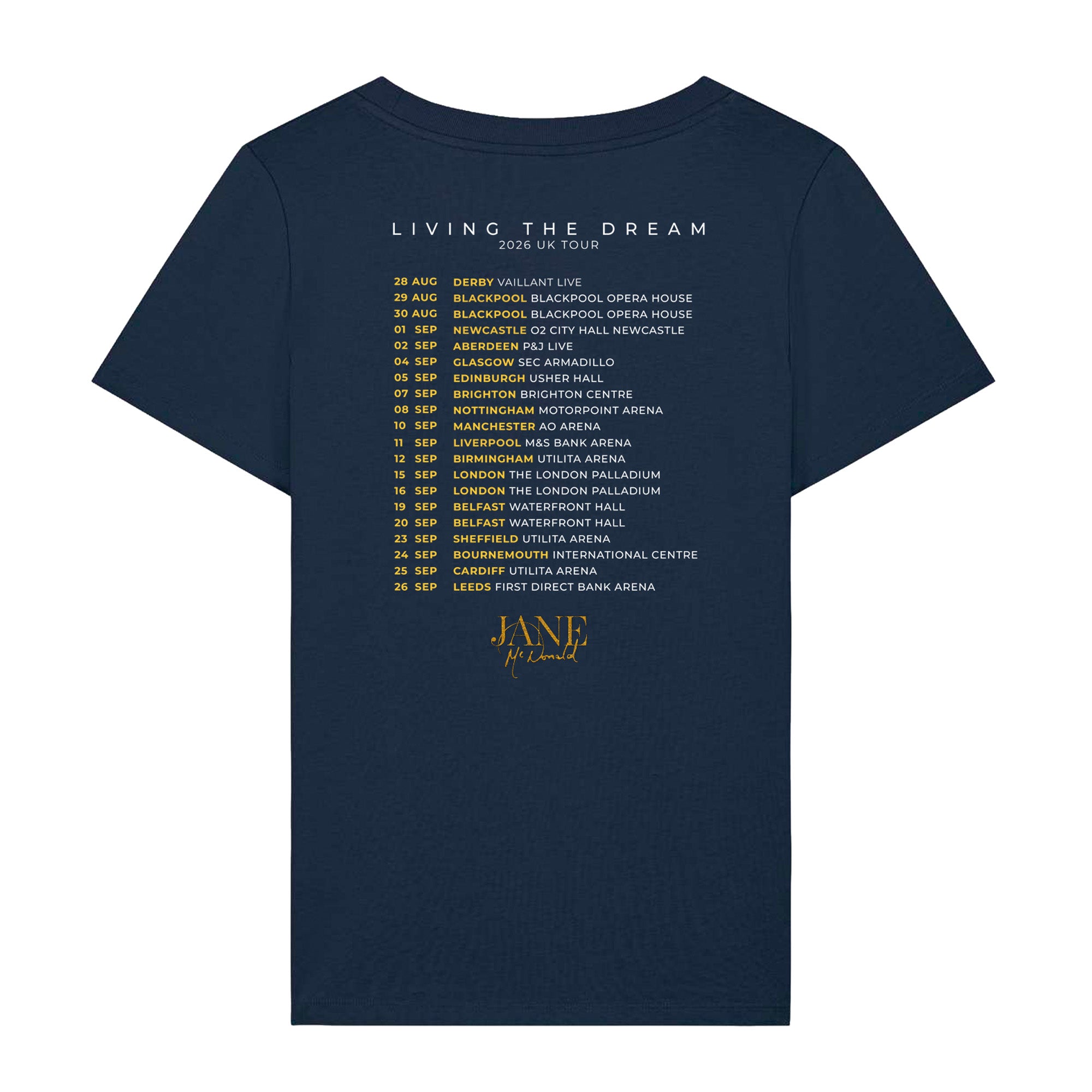 Tour Navy Ladies T-Shirt